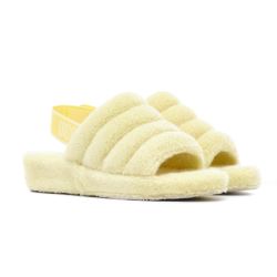 UGG FLUFF YEAH TERRY BANAN.PUDD.W