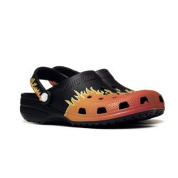 Crocs CLASSIC FLAMES CLOG Black/Multi 211004-0C4