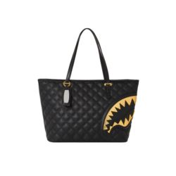 Sprayground BLACK MAMBA QUILTED TOTE BAG